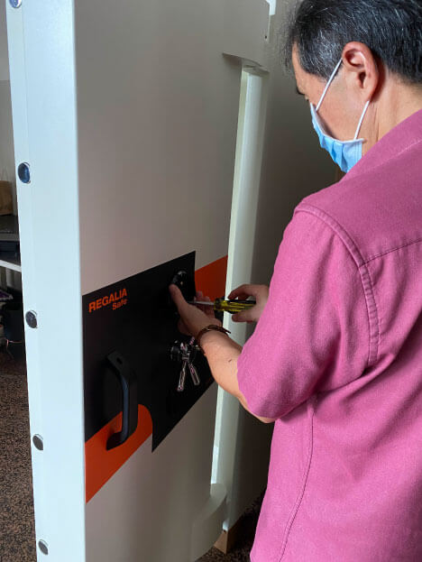 Win Safes installation photo 1 of 37