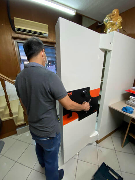 Win Safes installation photo 7 of 37