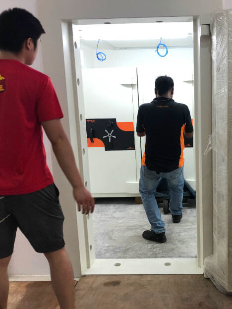 Win Safes installation photo 24 of 37