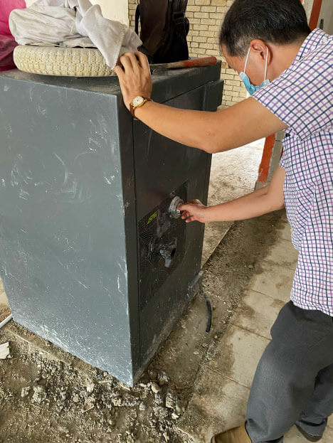 Win Safes installation photo 26 of 37